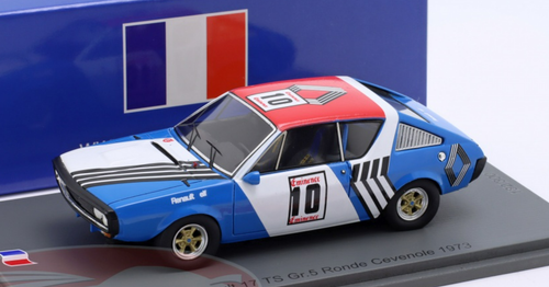 RENAULT 17 GORDINI 5° Rallye Monte Carlo 1975 Jean-Francois Piot Ixo