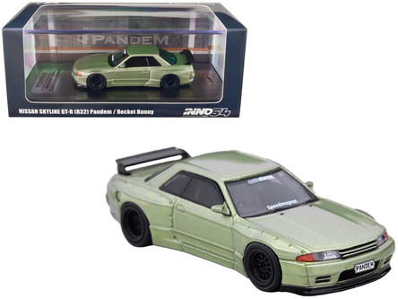 PO) INNO MODELS INNO64 1/64 NISSAN SKYLINE GT-R (R32) GR.A TEST CAR 1989