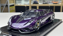 1/18 Frontiart Koenigsegg Regera (Carbon Purple) Resin Car Model Limited 399 Pieces