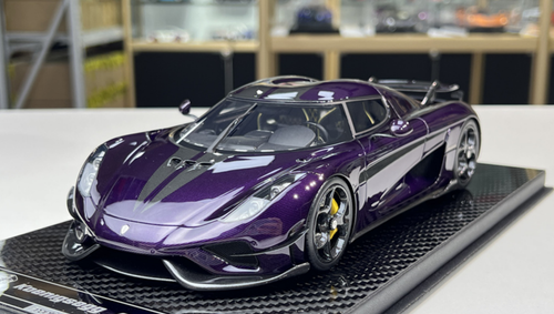 1/18 Frontiart Koenigsegg Regera (Carbon Purple) Resin Car