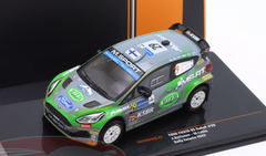 1/43 Ixo 2022 Ford Fiesta Rally2 #29 Rallye Estonia M-Sport Ford WRT Jari Huttunen, Mikko Lukka Car Model