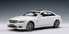 1/18 AUTOart Mercedes-Benz Mercedes MB CL63 AMG (White) Diecast Car Model 76167