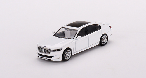 1/64 Mini GT BMW Alpina B7 xDrive Alpine White Diecast Car Model