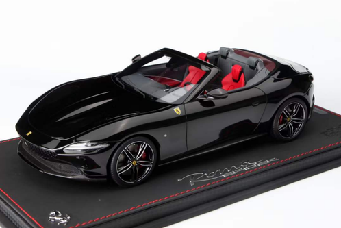 Amazon | BBR 1/18 Ferrari Roma Spider Rosso Magma フェラーリ