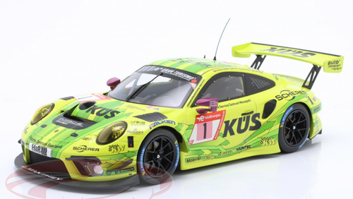 ミニカー MantheyRacing Porsche 911 GT3 RSR 2008 Manthey-Racing Porsche 911 GT3 RS MR 1:18 Green Collector