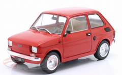 1/18 Modelcar Group 1972 Fiat 126 (Red) Car Model