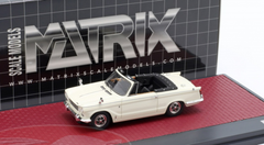 1/43 Matrix 1968-1971 Triumph Vitesse Mk II Convertible (White) Car Model