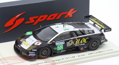 1/43 Spark 2009 Lamborghini Murcielago R-GT #68 24h LeMans JLOC Racing Atsushi Yogo, Yutaka Yamagishi, Marco Apicella Car Model