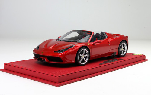 1 18 Bbr Ferrari 458 Speciale A Red Resin Car Model