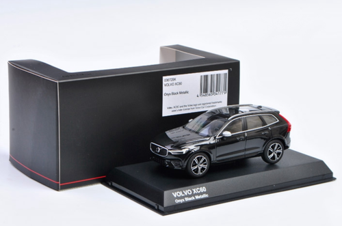 VOLVO✪XC60 1:43スケール 1/43 Dealer Edition Volvo XC60 (Onyx Black Metallic) Diecast Car