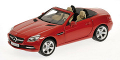 1/18 Minichamps 2011 Mercedes-Benz SLK-Class SLK-Klasse Convertible (Red) Diecast Car Model