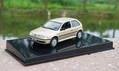 1/43 Dealer Edition Volkswagen VW Gol (Gold / Champagne) Diecast Car Model