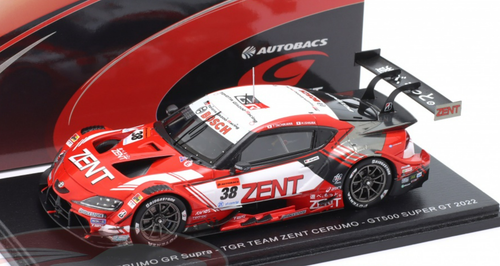 SPARK 1/43 TOYOTA GR Supra GT500 セパンテスト 1/43 Spark 2022 Toyota ZENT CERUMO GR Supra No.38 TGR TEAM