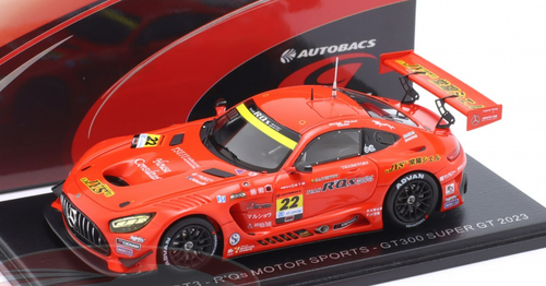 1/43 Spark 2022 Mercedes R'Qs AMG GT3 NO.22 R'Qs MOTOR SPORTS GT300 SUPER  GT Hisashi Wada - Masaki Jyonai Car Model