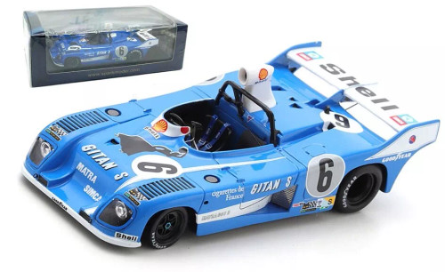 1/43 Spark 1974 Matra MS 680 No.6 24H Le Mans J-P. Beltoise - J-P