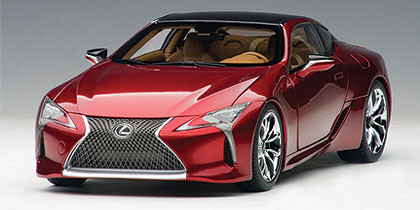 1/18 AUTOart LEXUS LC LC500 LC 500 (METALIC RED) Diecast Car Model