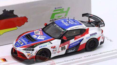 1/43 Spark 2022 Toyota GR Supra GT4 #86 3rd AT Class 24h