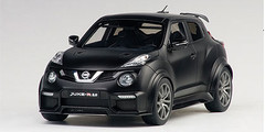 1/18 AUTOart NISSAN JUKE R 2.0 R2.0 (MATT BLACK) Diecast Car Model 77458