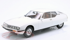 1/12 Norev 1970 Citroen SM Coupe Car Showroom Geneva (White) Diecast Car Model