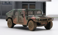 1/64 Master Hummer H1 (Green Camouflage) Dirty Version Car Model