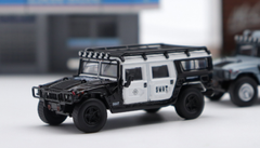 1/64 Master Hummer H1 Swat Team Version Car Model