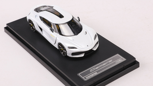 1/64 HKM Koenigsegg Gemera (White) Car Model - LIVECARMODEL.com