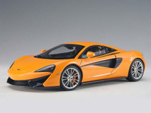 1/18 AUTOart McLaren 570S McLaren (Orange with Silver Wheels) Car Model