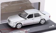 1/43 Solido 1994 Mercedes-Benz E60 (W124) AMG (Brilliant Silver Metallic) Diecast Car Model
