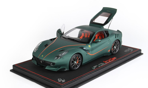 1/18 BBR Ferrari F12 TDF (Matte Green) Diecast Car Model Limited 200 Pieces