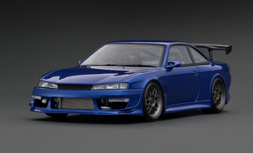 1/18 Ignition Model Vertex S14 Nissan Silvia Blue Metallic