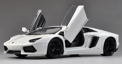1/24 Welly FX Lamborghini Aventador LP700-4 (White) Diecast Car