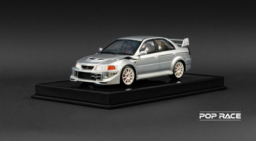1/18 POPRACE Mitsubishi Evolution Tommi Makinen Edition Silver