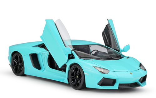 1/24 Welly FX Lamborghini Aventador LP700-4 (Blue) Diecast Car