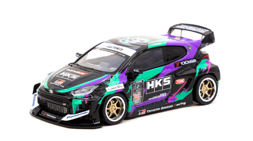1/43 Tarmac Works Toyota Yaris HKS Racing Performer GR