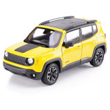 1/24 Welly FX Jeep Renegade (Yellow) Diecast Car Model