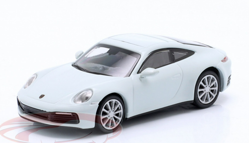 1/87 Minichamps 2019 Porsche 911 (992) Carrera 4S (White) Car Model ...