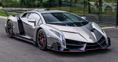 1/18 HH Model Lamborghini Supercar Veneno Series Gun Metal Grey 