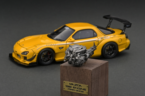 イグニッションモデル 1/18 FEED アフラックスGT3（FD3S）イエロー<br 