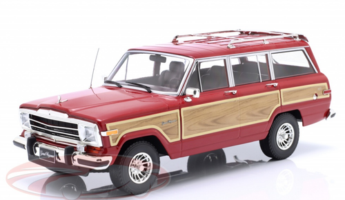 1/18 KK-Scale 1989 Jeep Grand Wagoneer (Red) Car Model