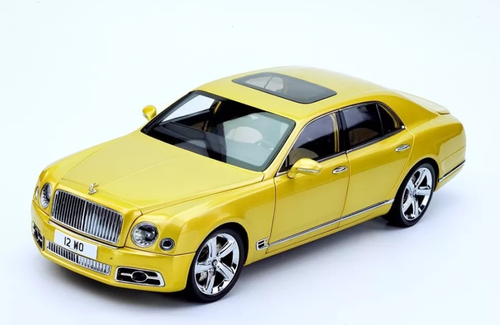 ベントレーミュルザンヌ　Almost Real　1/18 1/18 Almost Real Almostreal Bentley Mulsanne Speed (Yellow