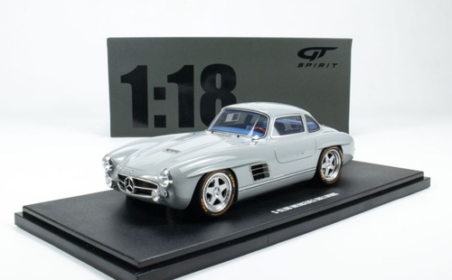 1/18 GT Spirit 2021 S-Klub Mercedes Gull Wing Resin Car Model