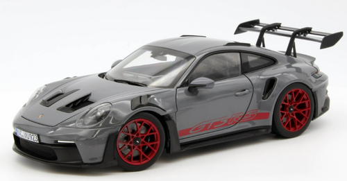 1/18 Norev 2022 Porsche 911 GT3 RS 992 (Arctic Grey & Pyro Red