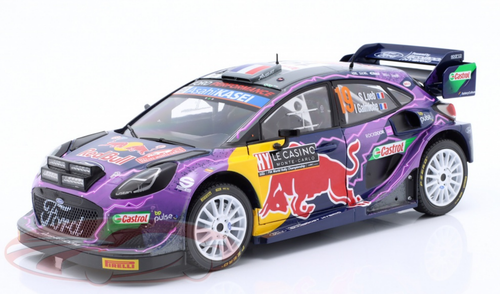 1/18 Solido 2022 Ford Puma Rally1 #19 Winner Rallye Monte Carlo M