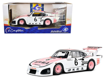 1/18 Solido 1981 Porsche 935 K3 #6 Winner 1000km Suzuka Porsche Kremer Racing Bob Wollek, Henri Pescarolo Diecast Car Model