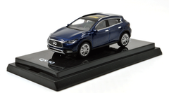 1/64 Dealer Edition Infiniti QX30 (Blue) Diecast Car Model