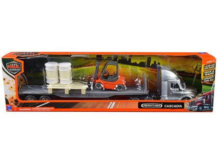 Camion Semi-remorque Freightliner Cascadia New Ray - Échelle 1:43 - Édition Limitée - Neuf En Boîte