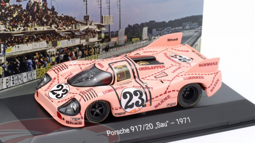 1/43 Dealer Edition 1971 Porsche 917/20 Sow, Pink Pig #23 24h