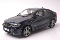 1/18 Paragon BMW X4 F26 (2014–2018) (Blue) Diecast Car Model