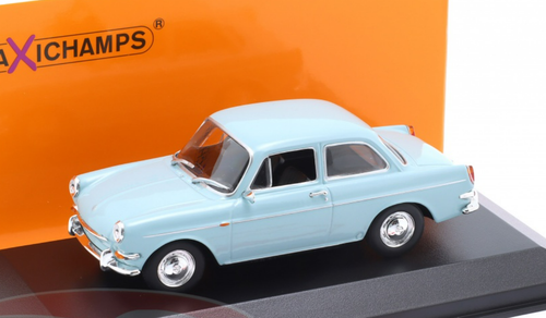 1/43 Minichamps 1966 Volkswagen VW 1600 (Type 3) (Light Blue) Car