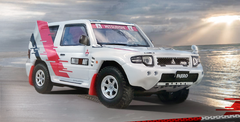 1/64 INNO MITSUBISHI PAJERO EVOLUTION RALLIART White